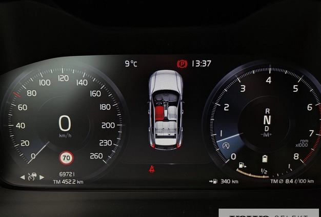 Volvo XC 40 cena 149000 przebieg: 69717, rok produkcji 2022 z Krzeszowice małe 352